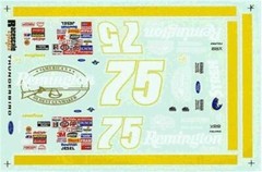 Racescale #75 Remington Thunderbird-Morgan Shepherd Nascar decal