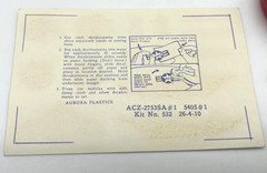 RARE VTG 1960 Aurora Motorized 1932 Ford Hotrod Model Kit Working Motor & Lights