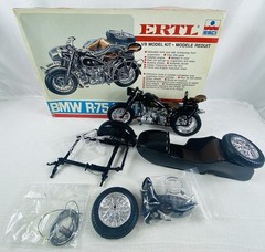 ERTL #8294 BMW R-75 Motorcycle With Sidecar 1/9 Scale – Mostly Assembled REVIEW!