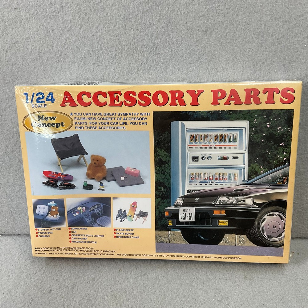 Fujimi 1/24 Scale Accessory Parts Model Kit #11041 Vintage Never Opened