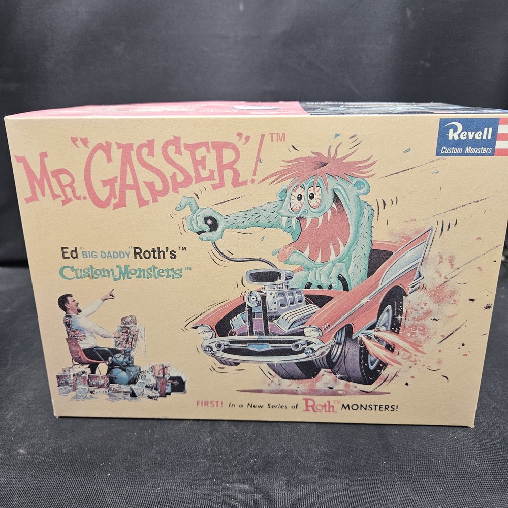 Revell Mr. Gasser Ed Big Daddy Roth Model Kit 85-4177. NIB!!