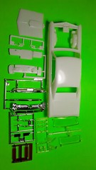 66 1966 Pontiac GTO 1/25 Hood Body Glass Tail Lamp Chrome Bumpers Grill Wipers