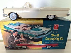 ULTRA RARE! *ORIGINAL VINTAGE AMT 1959 FORD GALAXIE CONV KIT *SUPER CLEAN-BUILT!