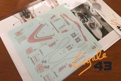 NEW Decals McLaren M23 1974 F1 1/43rd scale for Tameo Kits by Cigale 43 CDS014