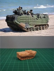 1/144 USA AAVP-7A Assault Amphibious Vehicle (fine detail) Resin Kit