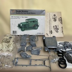 Scale Models 1931 Ford Model A Town Sedan Vintage Classic Rare Unbuilt Kit