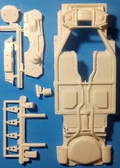 63 CORVETTE SPLIT WINDOW COUPE – FRAME n DETAILS – AMT – MODEL CAR KIT PARTS LOT