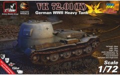 VK 72.01 (K) – German WWII heavy tank (Plastic model kit) 1/72 Armory 72202
