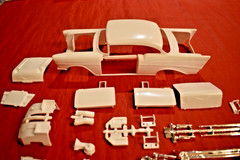 Atlantis 1957 Chevy Bel Air Body Parts 1/25