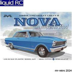 Moebius Models 2323 1965 Chevy II Nova Resto Mod Plastic Model Kit