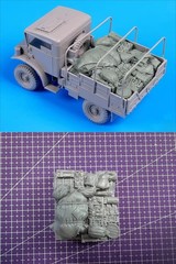 1:35 Casting Resin Model Assembly Kit, GK,Truck Modification Parts, Unpainted