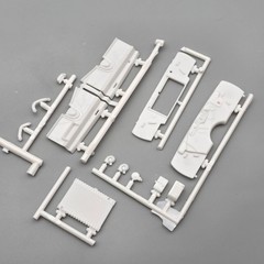 AMT 1/25 1968 Plymouth Road Runner Parts Kitbash Firewall Radiator Under Hood