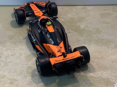 Formula racing mclaren #4 jw/4 pitmen 1/43 scale new RARE BY BURAGO