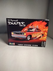 Revell 70 Plymouth Duster Funny Car Model car kit 1:24 Scale New In Sealed Box