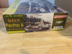 Dragon 1/35, Sd.Kfz.171 Panther A Late Production Premium NEW/OPEN BOX