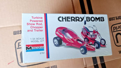 Monogram Cherry Bomb with trailer & Motorcycle 1/24 scale Factory Sealed