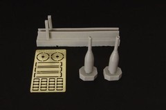 Hauler Models 1/35 AMERICAN 7.2-inch DEMOLITION ROCKETS Resin & Photo Etch Set