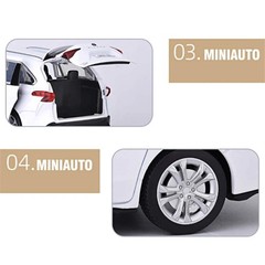 1:24 Sienna Granvia MPV Diecast Metal Alloy Toy Car Model with Sound & Light Sim