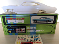 L@@K! **RARE *ORIGINAL VINTAGE AMT 1968 CHEVY SS 427 KIT **COMPLETE *SUPER NICE!