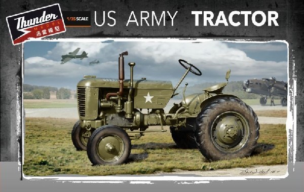 Thunder Model 35001 1:35 CASE VAI WWII US Army Tractor Plastic Model Kit
