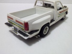 Vintage Pro street Chevy pickup built model car