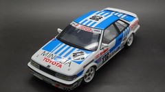 Aoshima BEEMAX 1/24 Model Car Kit Tom’s Toyota Corolla Levin AE92 Gr.A JTCC ’88