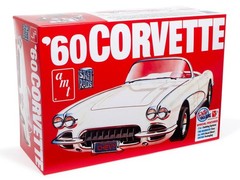 AMT 1960 Chevrolet Corvette 1:25 Scale Model Kit 1:25, unpainted