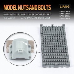 0.6-1.0mm 1.2-2.0mm 1/72 1/48 1/35 1/16 Scale Model Accessories Model Nuts Bolt
