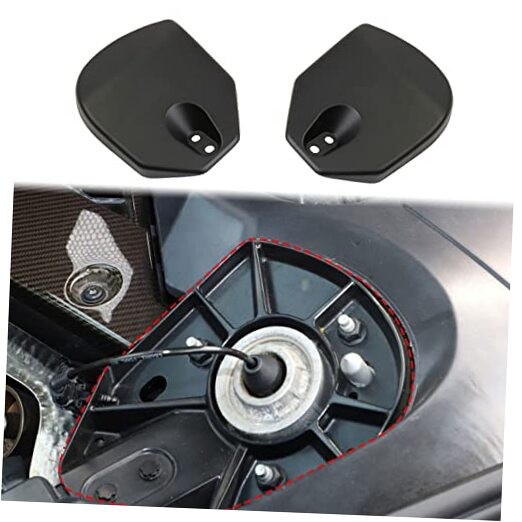 Black Engine Bay Shock Protection Panel Cover Trim for Chevrolet Corvette C8