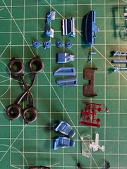 Monogram Metal Flake Corvette Roadster 1/24 scale No BOX!