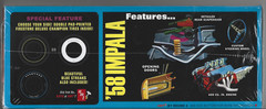 AMT RETRO DELUXE EDITION ’58 1958 IMPALA, BUILDS 1 OF 3 WAYS in 1/25 931 (104)
