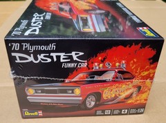 Revell 1970 Plymouth Duster Funny Car Factory Sealed Box 1:24 Level 4 Kit #14528