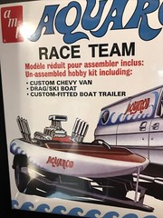 AMT 1338/06 AQUAROD RACE TEAM MODEL KIT-NIB-1/25 SCALE