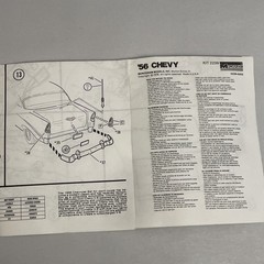 1956 CHEVY MONOGRAM KIT 1:24