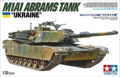 Tamiya 1/35 Scale Limited Product Ukraine M1A1 Abrams Tank Plastic Model 25216