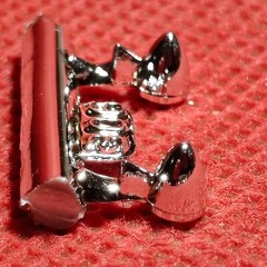Bullet Door Mirrors 1966 Ford Mustang 1:25 scale model car part AMT