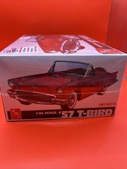 1957 Ford T-Bird AMT Chrome Engine With Stand Model Parts 1:25 New L5