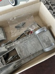 Vintage Gabriel Metal Model Kit 1/22 Scale Packard Roadster 1930