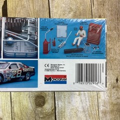 Monogram Stock Car Havoline Thunderbird Model Kit Davey Allison Driver Tools 75p