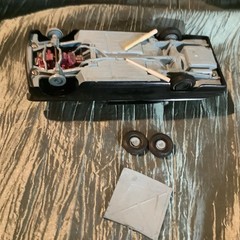 AMT Model Car 1960’s Ford Falcon Sprint ? Maybe? Screw Bottom 4 Restoration