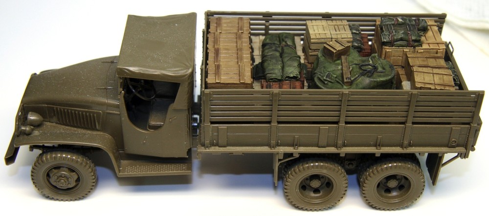 1/35 Allied Truck Load #1 Resin – 2.5 Ton Tamiya deuce and a half – Value Gear