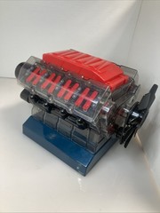 Playz V8 Combustion Engine Model STEM Educational Toy PRE BUILT