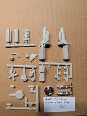 AMT 72 CHEVY NOVA STOCK ENGINE UNBUILT WITHOUT INSTRUCTIONS! 1/25