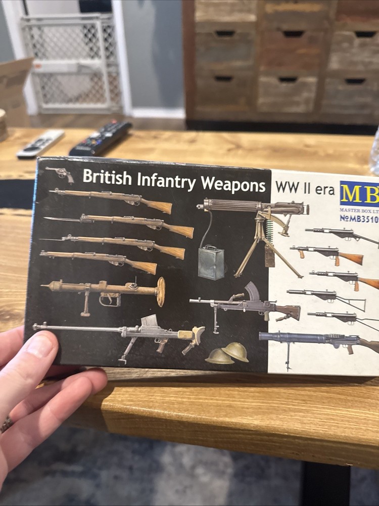 Master Box 35109 – 1/35 – British Infantry Weapons WW II