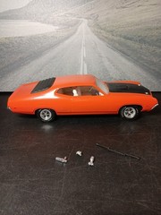 Revell 1970 Ford Torino Cobra Jet 1:25 EXTREMELY Well Built Kit (RD DESCRIPTION)