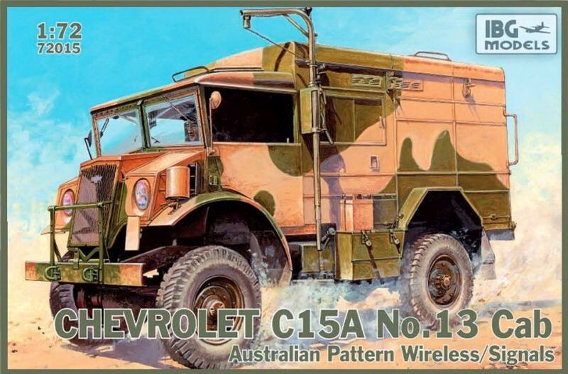 1/72 IBG 72015 Chevrolet C.15A No.13 Cab Australian Pattern Wireless / Signals