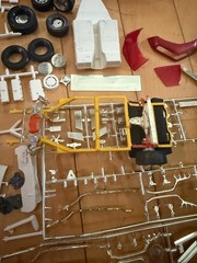 VTG 1967 MPC Mako Shark Mark IV 427 Model Kit Unassembled 1960s USA + Extras