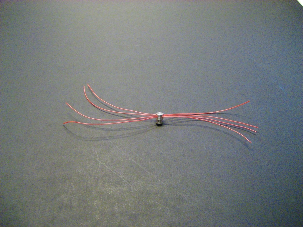 Scale Repro’s Plus 7008 1/24,1/25 Aluminum Mallory Style Magneto (Red Wire)