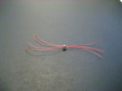 Scale Repro’s Plus 7008 1/24,1/25 Aluminum Mallory Style Magneto (Red Wire)
