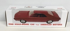 New 1968 AMC Javelin Matador Red Promo Model REPLICA BOX ONLY..NO CAR